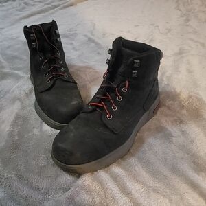 Wolverine Black and Red Men's Boots